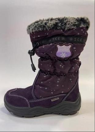 Натуральные замшевые зимние сапоги, дутики, gore- tex, имас