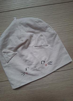 Демісезонна шапка дитяча 12/18 міс