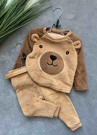 Костюм плюшевий теплий primark 74 см.,80 см. 🧸