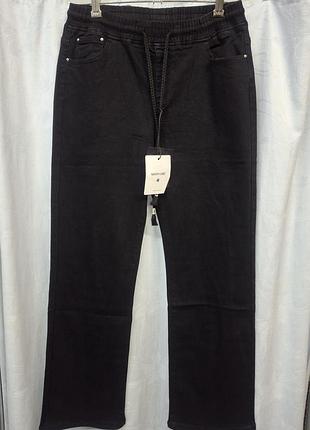 Черные джинсы больш разм 💯