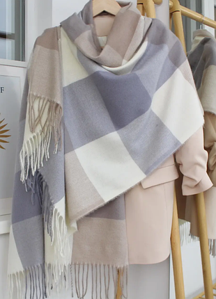 Віскозний шарф 182018 віолета