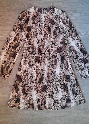 Платье женское в змеиный принт от primark
