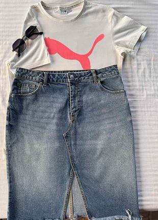 Джинсовая юбка