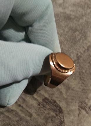 Кольцо мужской, печать. проба золота 583., винтаж