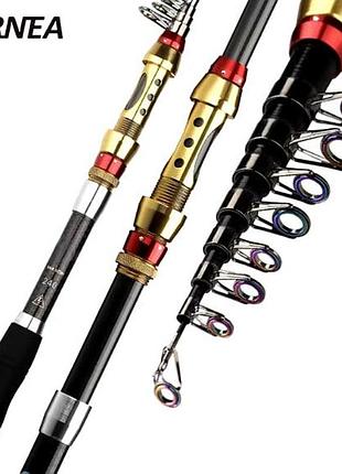 Спиннинг карбоновый телескопический из углеродного волокна 210 см