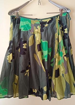 Юбка 28% шелка 72% cotton