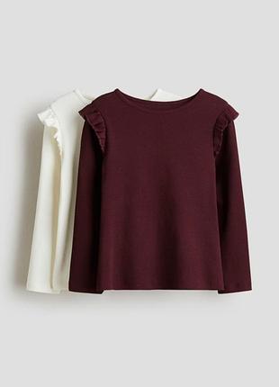 Кофта в рубчик- набір 2 шт. h&m