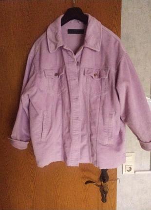 Куртка молодежная оверсайз-молнией