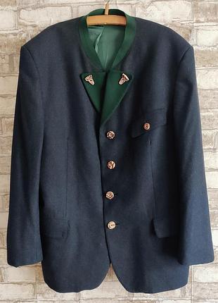 Пиджак винтаж шерсть размер хл - хл