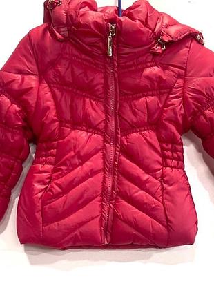 Куртка дитяча пів обхват груди 26 пів обхват плечі 25 довжина рукава 32 довжина куртки 35 розмір 80-12місяців