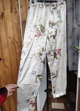 Атласные домашние штаны