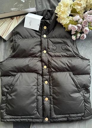 Жилетка на пуху