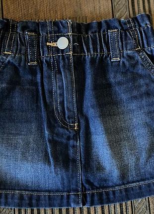 Продам джинсову юбку для дівчинки фірми next