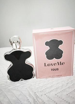 Парфюм tous loveme the onyx 90мл, новый, оригинал из европы парфюмированная вода