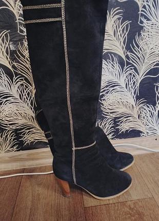 Ботфорты осень весна