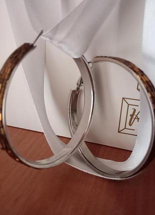 Серьги-кольца