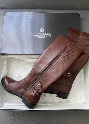 Чоботи жіночі.італія.натуральна шкіра.