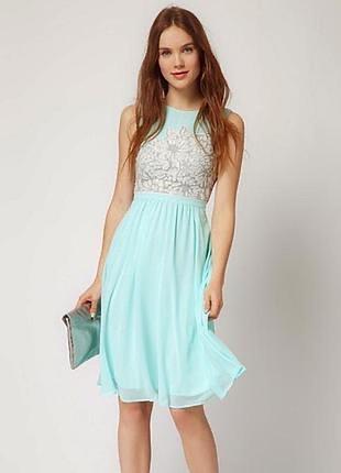 Нарядное шифоновое платье warehouse