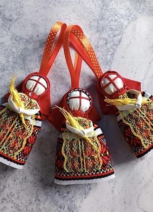 Українська лялька мотанка з колоском