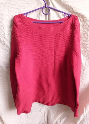 Тяжелое хлопковое джемпер white stuff