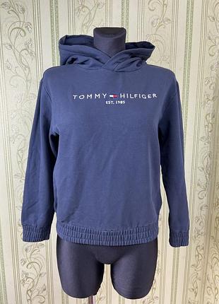 Підліткове синє худі tommy hilfiger, на 164