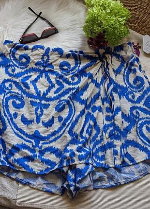 Шорты юбка батал