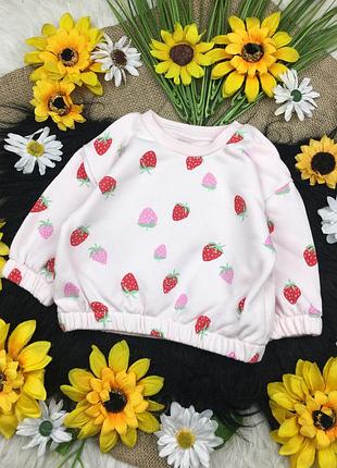 Рожевий світшот на 3-6 міс