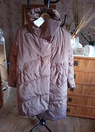 Пальто пуфер пуховик 46-48