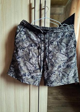 Хаки шорты с сеткой colin's, размер s, замеры в описании