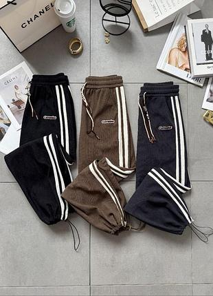 Тренд осени женские вельветовая брюки в трех цветах