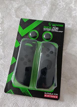 Захисні накладки (скіни) для контролерів nintendo switch joy-con від бренду battletron gaming.