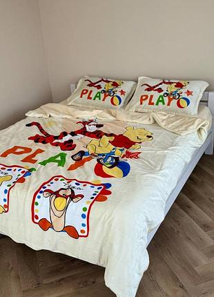 Теплое плюшевое постельное белье для детей❤️