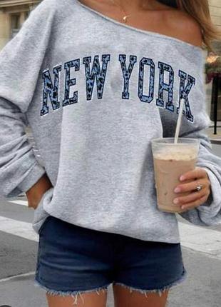 Свитшот женский большого размера