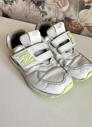 Кожаные кроссовки new balance 30-31