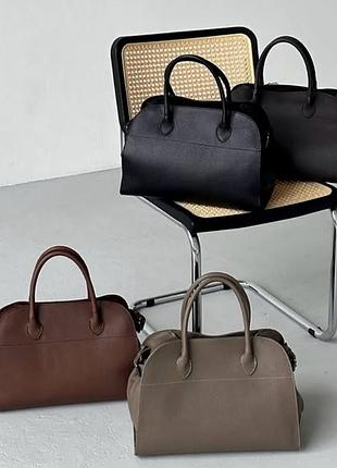 Сумка кожаная большая объемная шопер италия натуральная кожа , а4