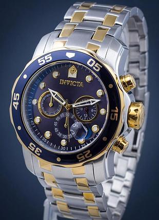 Мужские часы invicta pro diver scuba 48 мм япония