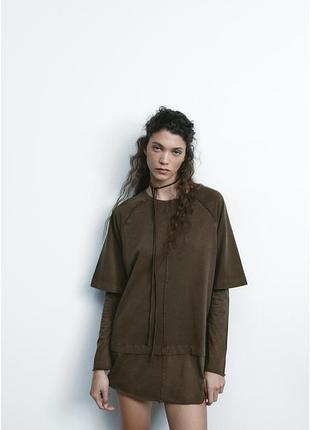 Жіночий лонгслів zara