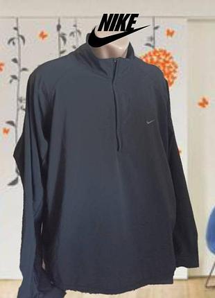 🍁🍁nike clima fit оригинал спортивный реглан мужской черный длинный рукав черный xl🍁🍁