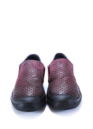 Мокасины мужские в перфорацию luciano bellini марсала 100410