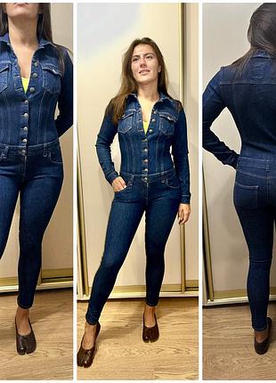 Джинсовий комбінезон