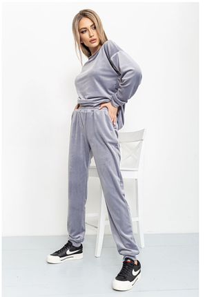 Велюровий еластичний костюмчик р.40-42