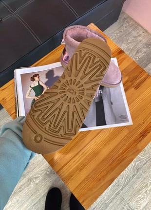 Ugg bailey mini || pink угги уггі сапоги5 фото