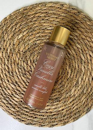 Парфюмированный спрей cozy vanilla cashmere victorias secret 250ml