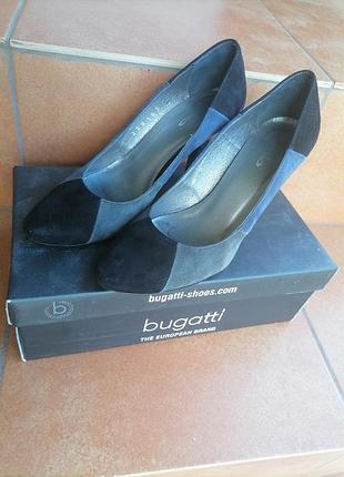 Туфли из натуральной замши