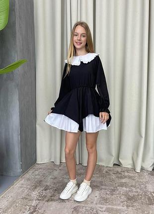 Платье черная девочка