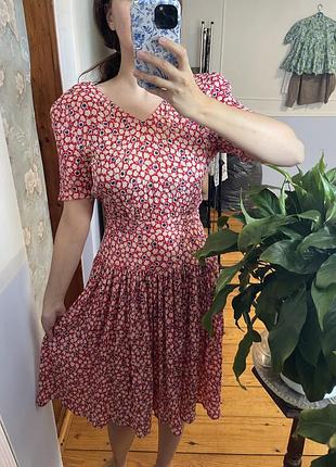 Сукня вінтаж 70-х valentino miss v натуральний шовк