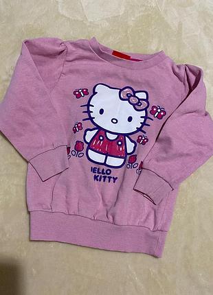 Світшот для дівчинки,hello kitty