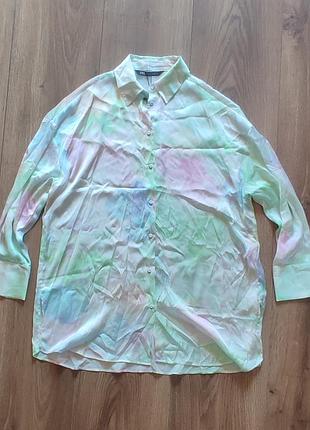 Блуза блузка сорочка zara, розмір s