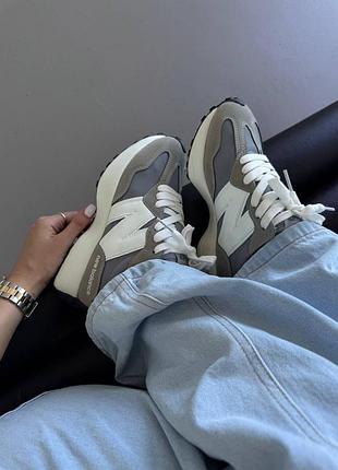 Кроссовки new balance 327 grey / white