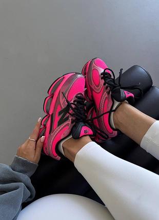 Кроссовки new balance 2000 pink / black premium